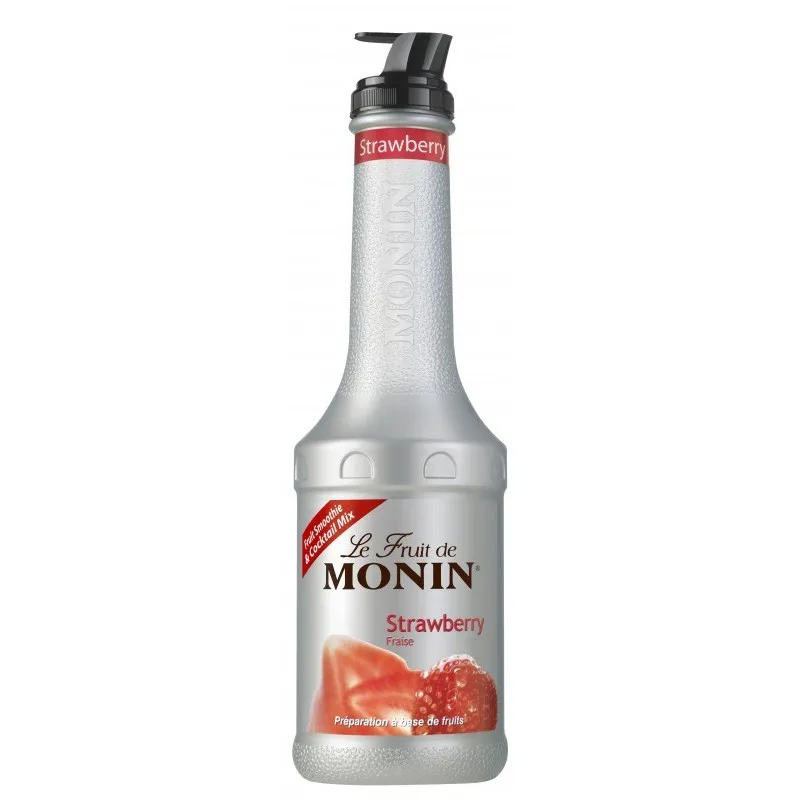 Op zoek naar Monin aardbei fruitpuree? Wij leveren voordelig en snel!