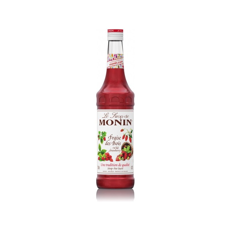 Monin Bos Aardbei Siroop ingrediënten