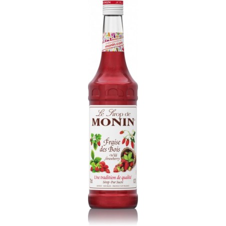 Monin Bos Aardbei Siroop ingrediënten