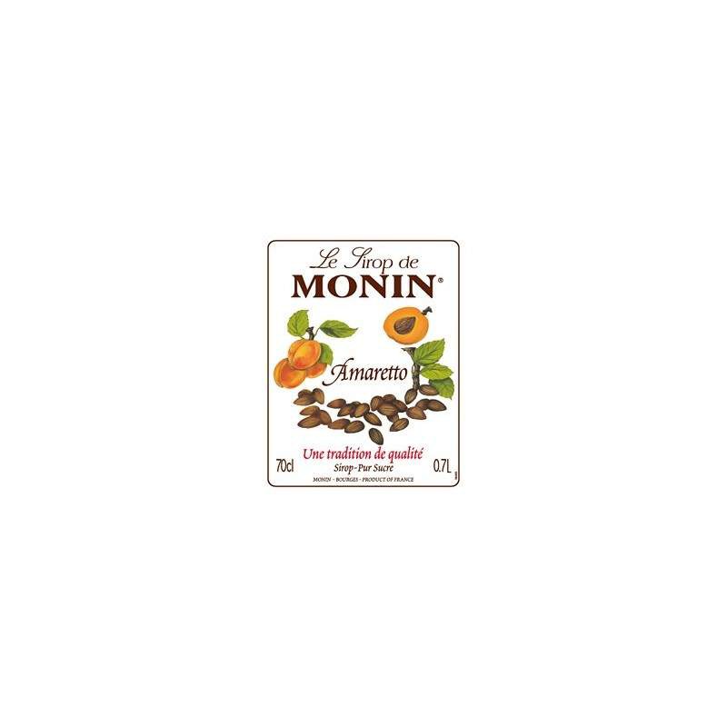 Monin Amaretto siroop ingrediënten