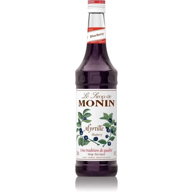 Monin Blauwe Bes siroop ingrediënten