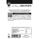 Monin Rietsuiker siroop ingrediënten