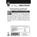 Monin komkommersiroop ingrediënten