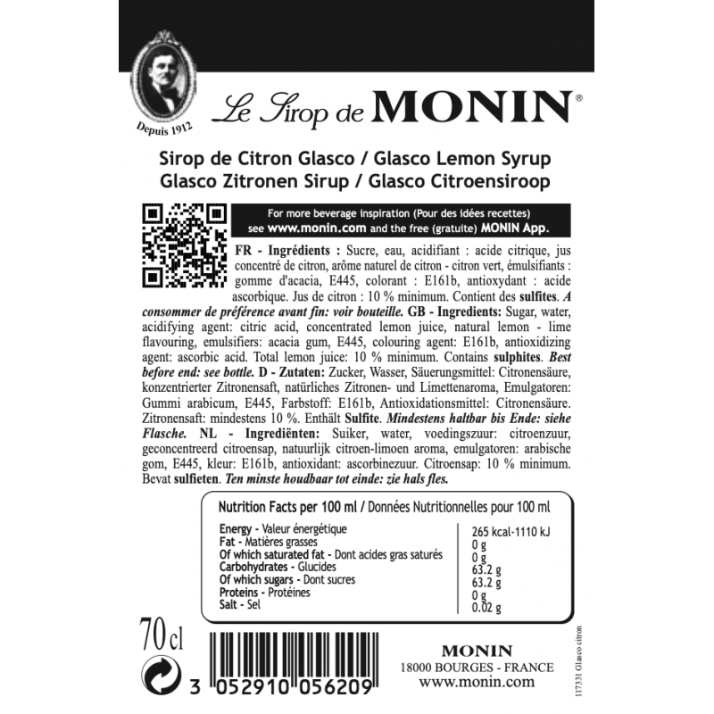 Op zoek naar Monin Citroen siroop? Wij leveren voordelig en snel!