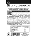 Monin witte perzik siroop