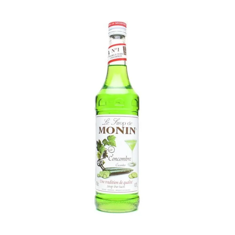 Monin komkommersiroop ingrediënten