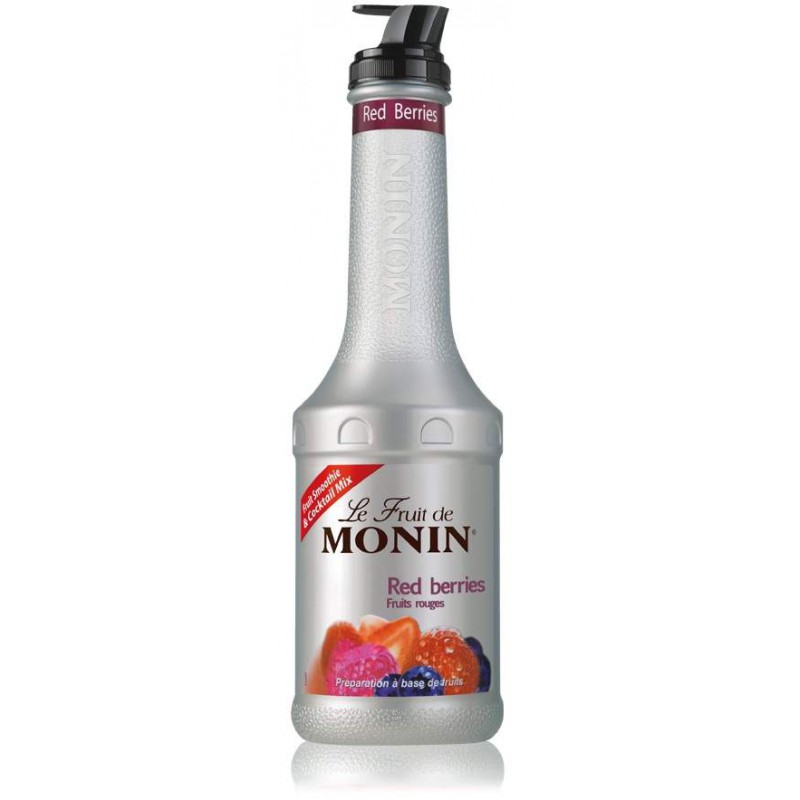 Monin rode vruchten fruitpuree
