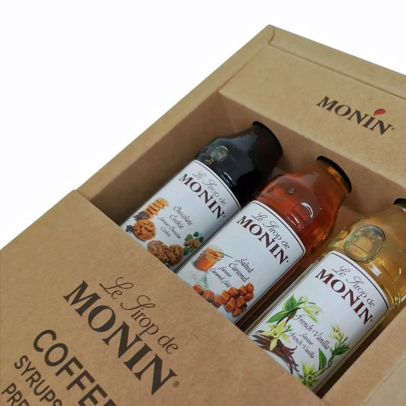 Monin Premium Koffiesiropen Set