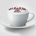 Jura cappuccino kop en schotel - set van 2