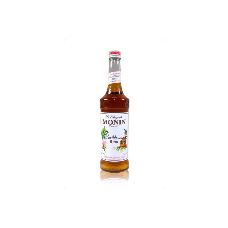 Monin Carribean Rhum siroop ingrediënten