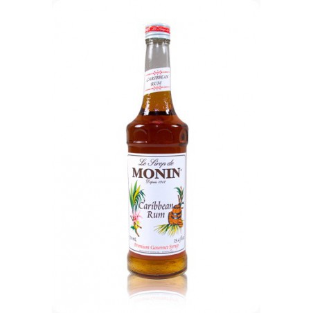 Monin Carribean Rhum siroop ingrediënten
