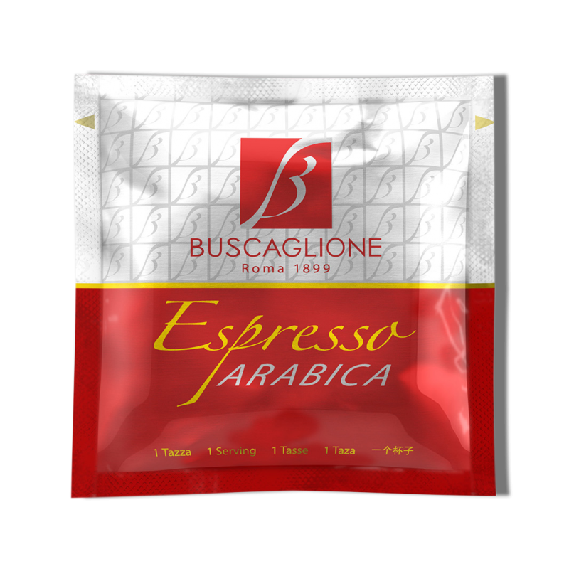 Buscaglione 100% Arabica ESE Espresso pads | Dekoffiethuiswinkel.nl |ESE pads