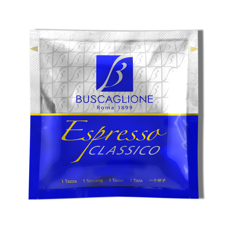 Buscaglione Espresso Classico ESE pads|Dekoffiethuiswinkel.nl|