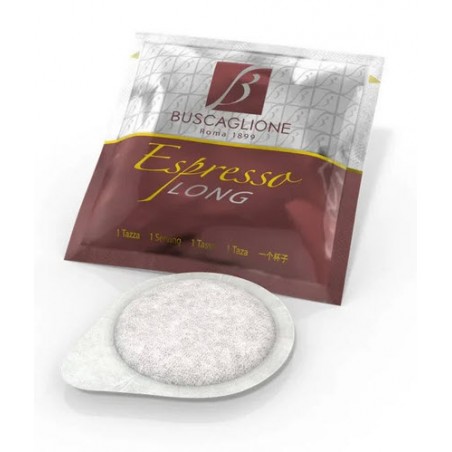 Buscaglione Espresso Long ESE pads|Dekoffiethuiswinkel.nl|ESE pads