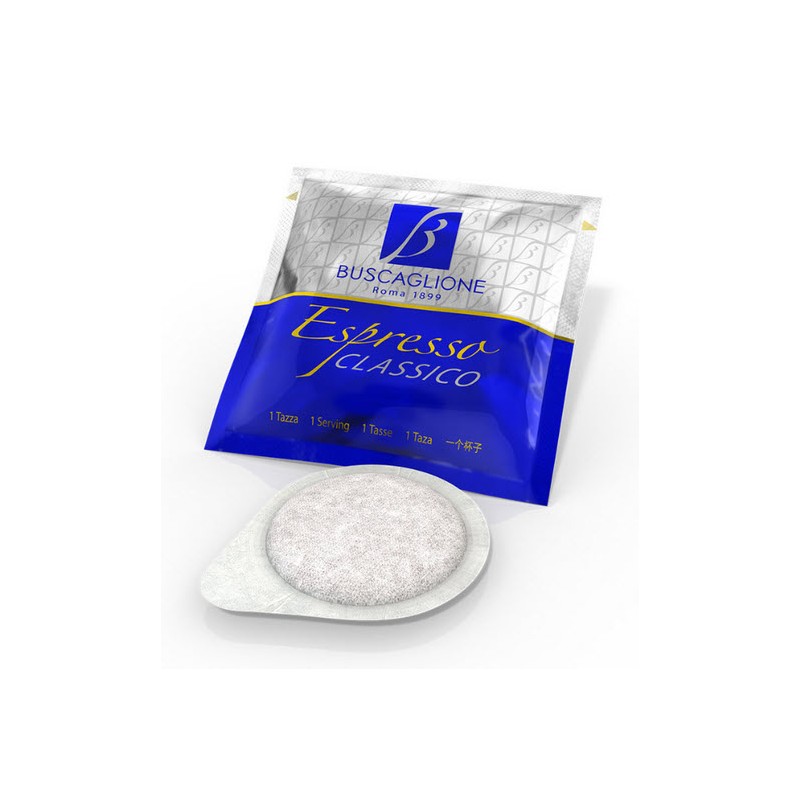 Buscaglione Espresso Classico FAST ESE Pads|Dekoffiethuiswinkel.nl|ESE pads