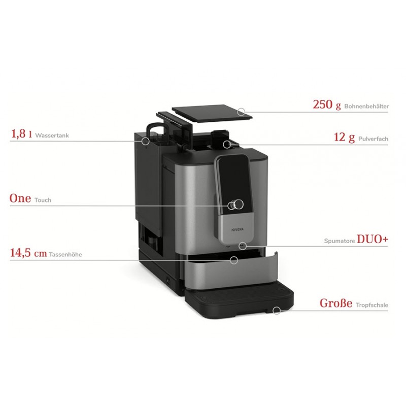 Nivona Koffiemachine NIVO8103|Dekoffiethuiswinkel.nl