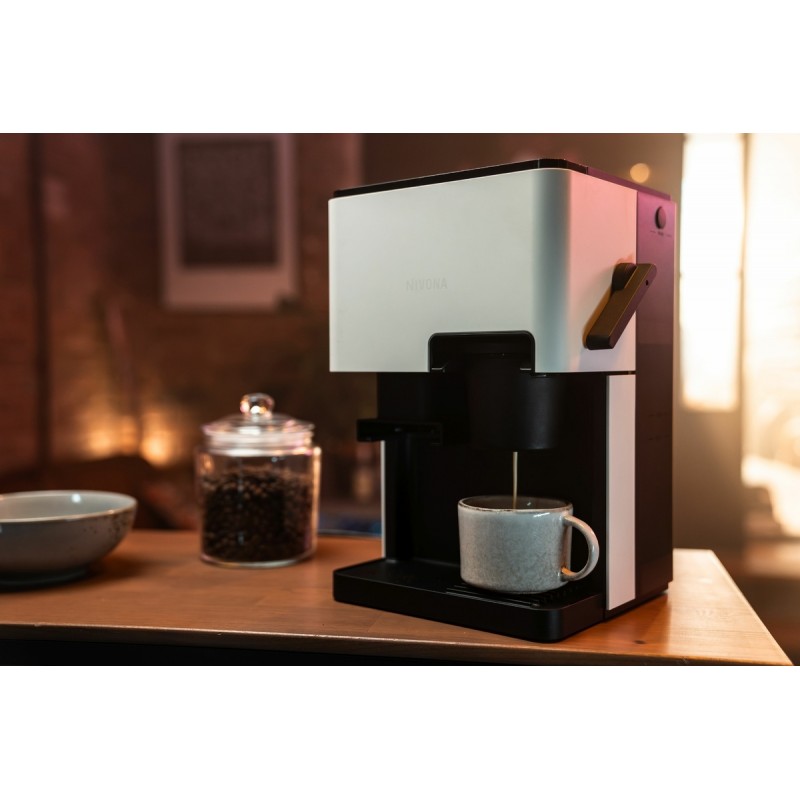 Nivona Cube 4 Creme wit|Nivona koffiemachines|Dekoffiethuiswinkel.nl