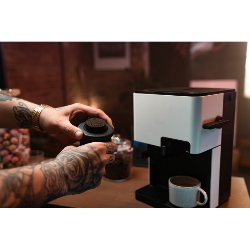 Nivona Cube 4 Creme wit|Nivona koffiemachines|Dekoffiethuiswinkel.nl