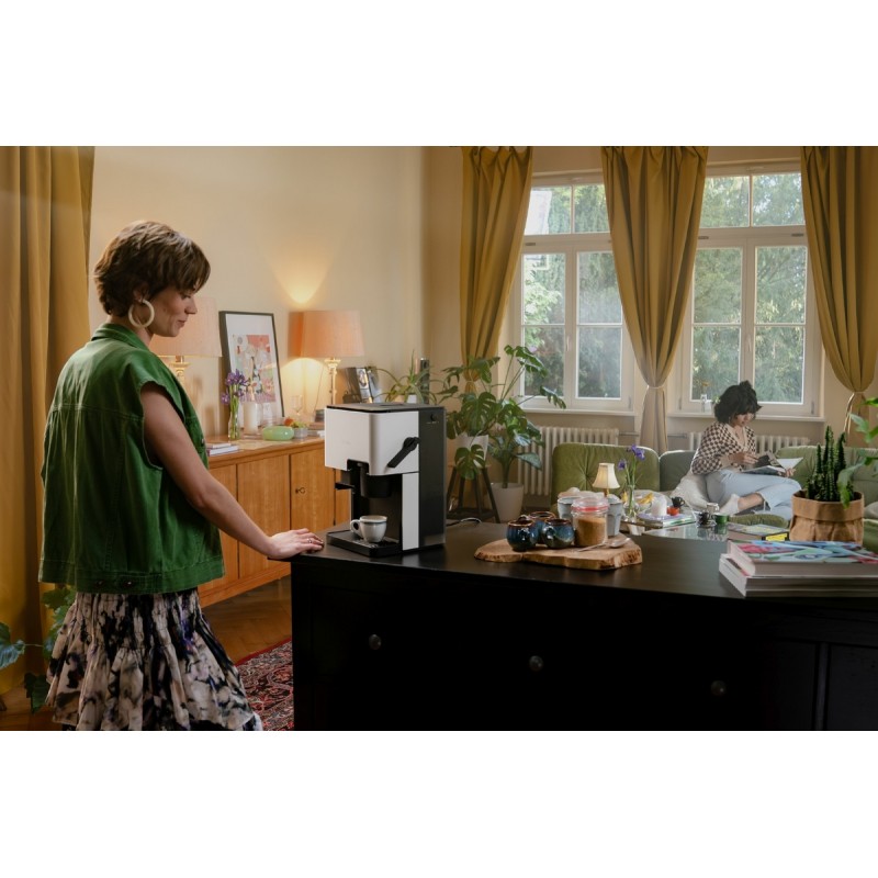 Nivona Cube 4 Creme wit|Nivona koffiemachines|Dekoffiethuiswinkel.nl