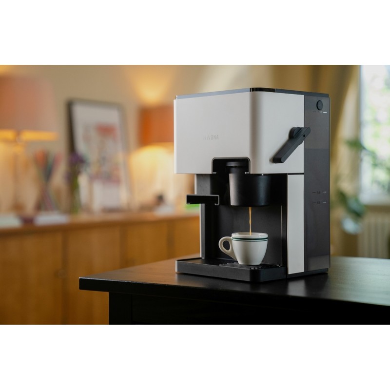 Nivona Cube 4 Creme wit|Nivona koffiemachines|Dekoffiethuiswinkel.nl