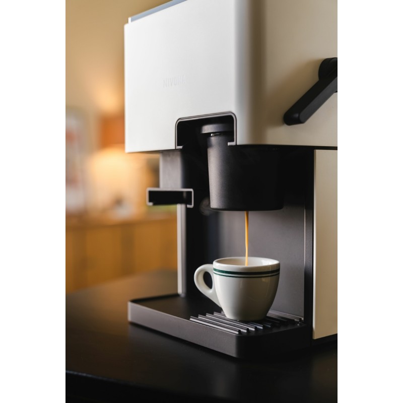 Nivona Cube 4 Creme wit|Nivona koffiemachines|Dekoffiethuiswinkel.nl