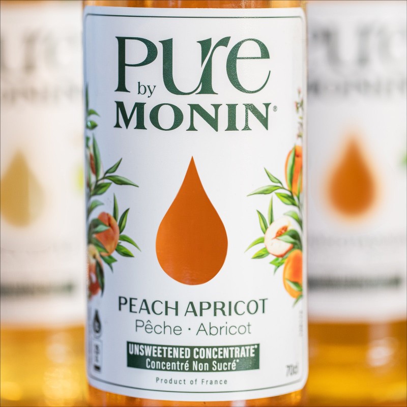 Monin Pure Peach Apricot - Perzik Abrikoos|Pure by Monin|Monin