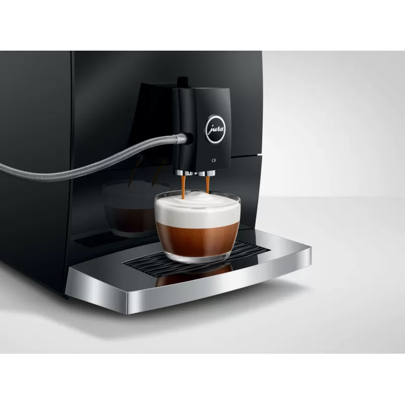 JURA C8 Piano Black (EA)|JURA koffiemachines