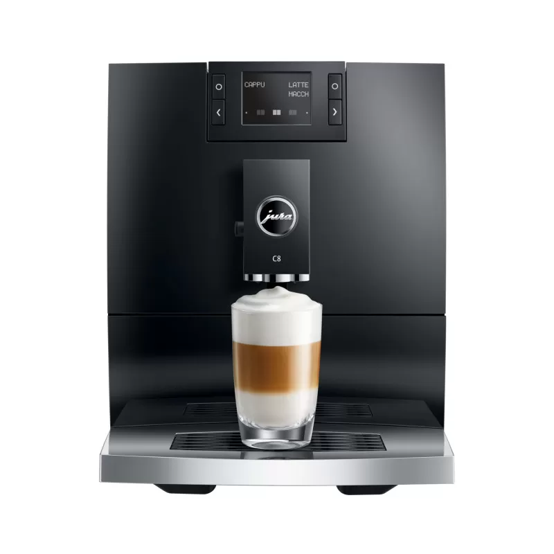 JURA C8 Piano Black (EA)|JURA koffiemachines