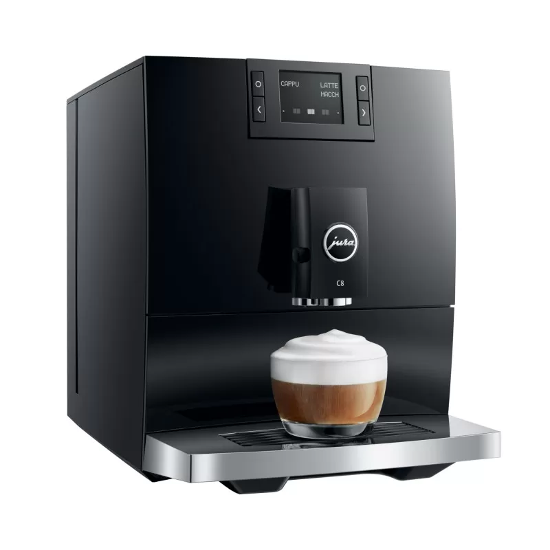JURA C8 Piano Black (EA)|JURA koffiemachines