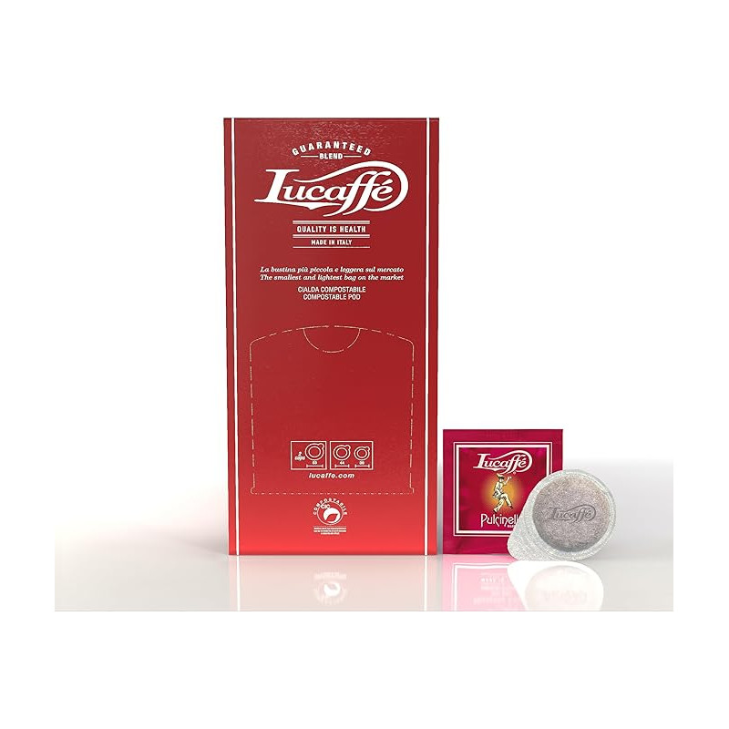 Lucaffè Pulcinella ESE Pads|ESE pads