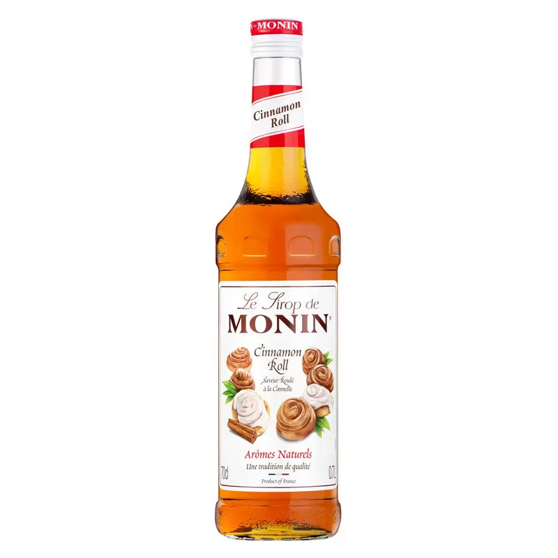 Monin Cinnamon Roll siroop|Monin siropen|Monin