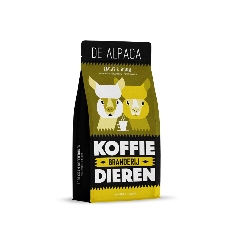 DE ALPACA GEMALEN Koffie | Koffiebranderij Dieren | Gemalen koffie