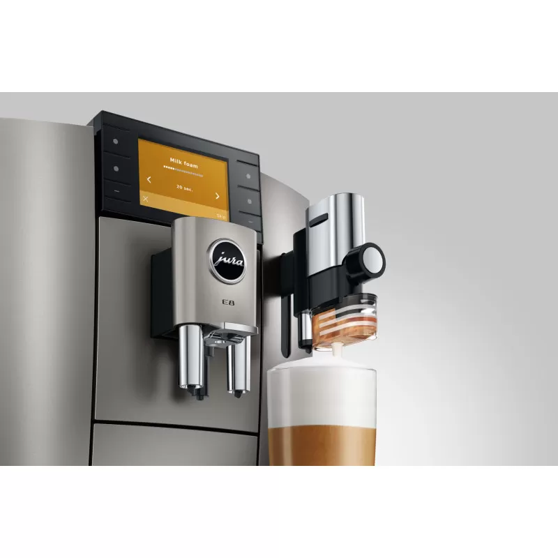 JURA E8 Midnight Silver (ED) | Scherp Geprijsd | Bestel