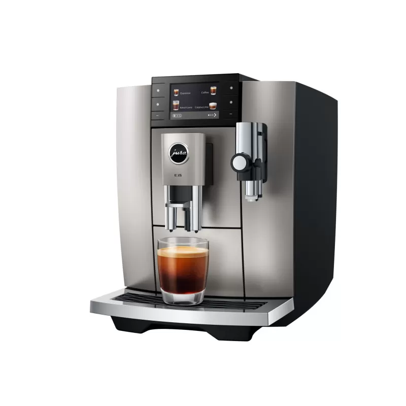 JURA E8 Midnight Silver (ED)|JURA|Dekoffiethuiswinkel.nl