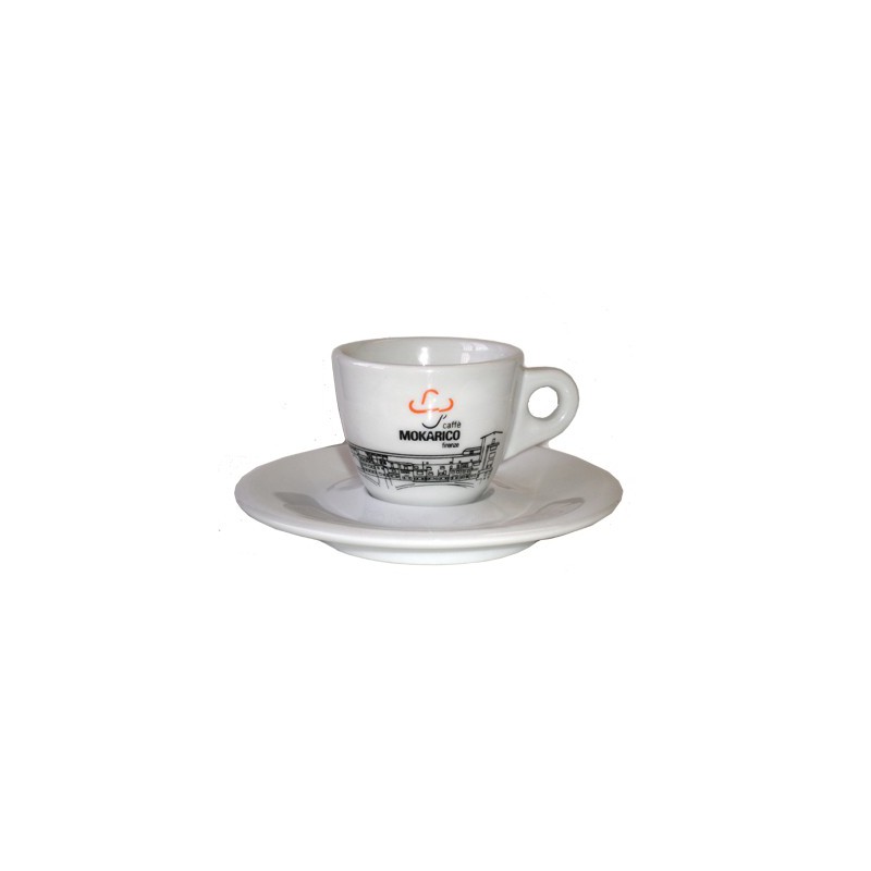 Mokarico Espresso Kop en Schotel