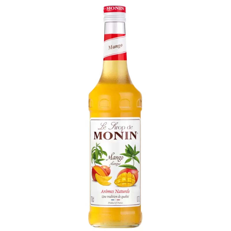 Monin Mango siroop 700ml fles - Tropische mangosmaak voor koffie en cocktails