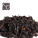 Biologische Lapsang Souchong detail blaadjes Omnibus thee