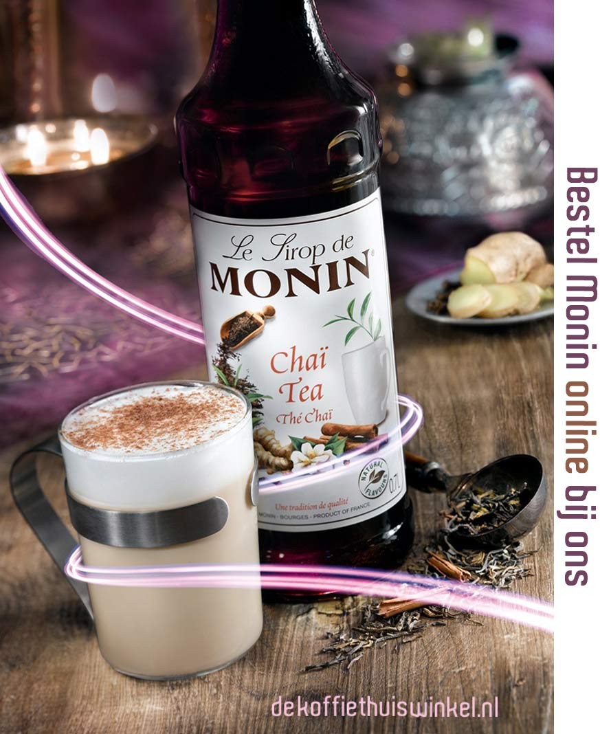 Op zoek naar Monin Chai tea siroop? Wij leveren snel!